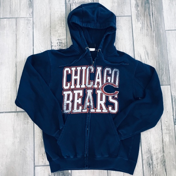 NFL Other - Chicago Bears NFL Football Full-Zip Hooded Jacket